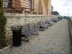 Lavičky na vyhlídce